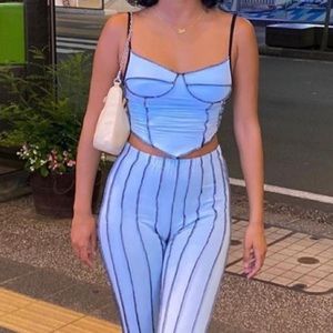 Mighty contrast stitch SET blue ✨🦋